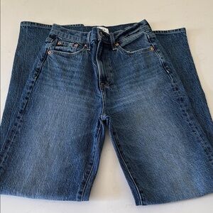 Pistola high rise, straight jean.